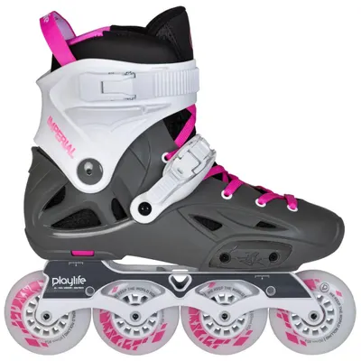 Rolki Playlife Imperial 80 Fuchsia Grey White Pink