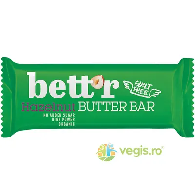 Baton cu Alune de Padure Ecologic/Bio 30g