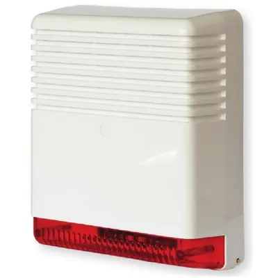 Sirena de exterior IPX4, 105dB 5 @1m, piezo SIR/PLSL
