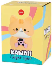 Lampă de noapte Balvi - Kawaii Gamer, portocalie