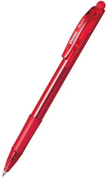 Pix automat Pentel BK417 - 0.7 mm, rosu