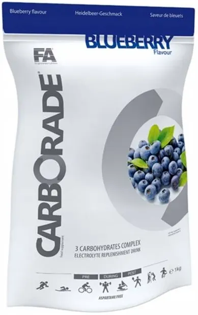 Carborade, afine, 1 kg, FA Nutrition