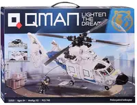 Constructor Qman - Elicopter de Patrulare, 745 piese