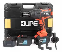 Trusa pistol de impact JPE cu 2 acumulatori 21V 4Ah 2200Nm tubulara 30mm