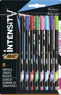 Set de linere colorate BIC Intensity - 0.4 mm, 8 buc