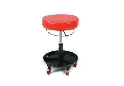 Scaun atelier, rotund, reglabil pe inaltime, Big Red