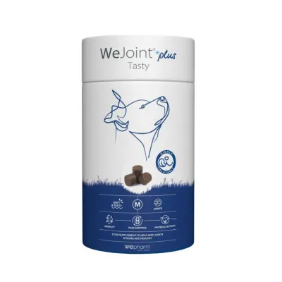 WEPHARM WeJoint Plus Tasty Medium Breeds, supliment sistem articular câini, comprimate masticabile WEPHARM WeJoint Plus Tasty Medium Breeds, M, supliment sistem articular câini, flacon, 30 comprimate masticabile