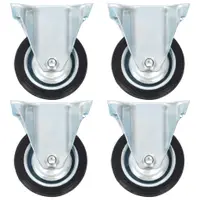 Gossi roti fixe, 4 buc., 75 mm