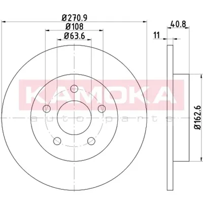 Disc frana KAMOKA 103183