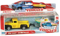 Set RS Toys - Camion retro cu barca sau rulota, 1:48, sortiment