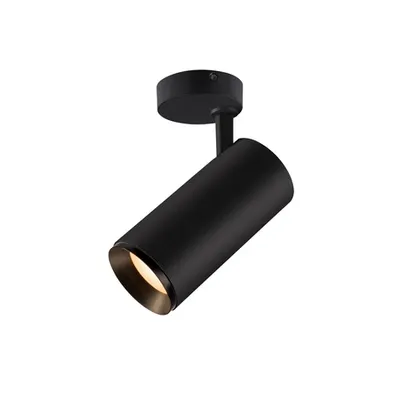 Corp iluminat TAVAN, NUMINOS L de lumini Plafon, LED negru Interior Plafon negru incastrat Deschis / negru 3000K 36 °