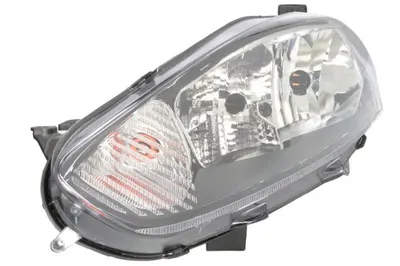 Far fata Dreapta (H15 H7 PY21W W5W, electric, cu motor, culoare insert: cromat, culoare semnalizator: transparent) potrivit FORD FIESTA VI