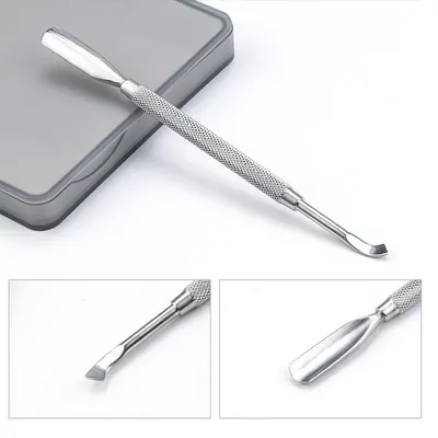 Instrument Profesional Manichiură și Pedichiură BL07 din Inox, 16 cm pentru Cuticule
