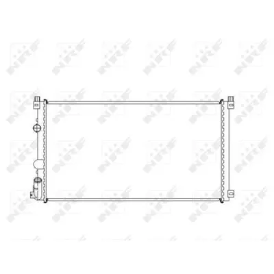 Radiator, racire motor NRF 58322