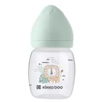 Biberon polipropilena 180 ml silicon Kikka Boo Savanna Mint