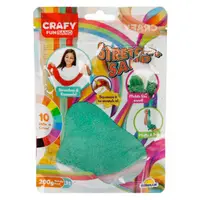 Nisip creativ, Crafy, 200 g, Verde