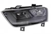 Far stanga (2 H7, reglaj electric, cu motoras, fundal negru) AUDI Q3 2011-2015