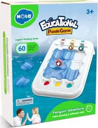 Joc inteligent pentru copii Hola Toys Educational - Aventura pinguinilor