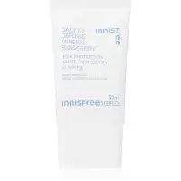 innisfree Daily UV Defense Mineral Sunscreen fluid protector cu minerale pentru fata SPF 50 50 ml