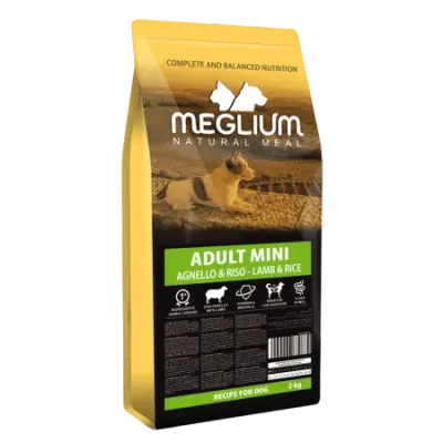 Meglium Dog Adult Mini LambRice 7 Kg