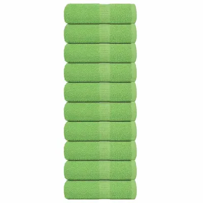 Gossi prosoape de sapun 10 buc verde mar 30x30cm 360 g/m2 100% bumbac