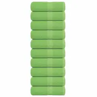 Gossi prosoape de sapun 10 buc verde mar 30x30cm 360 g/m2 100% bumbac