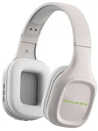 Căști wireless cu microfon Tellur - Green Pulse, bej