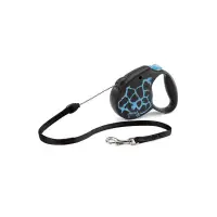 Lesa retractabila cu fir Flexi Safari 5 m 12 kg