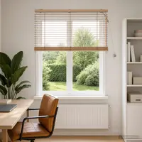 vidaXL Jaluzea venetiană Aspect Stejar 120 x 130 cm 35 mm