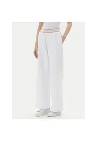 Pantaloni de trening dama Emporio Armani - 7W000281 AF12501 - Poliester/Bumbac - Bej - Bej