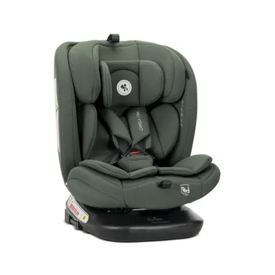 Scaun auto, Lorelli Capella, I-Size, Isofix, rotativ 360 grade, spatar reglabil 4 Pozitii, tetiera reglabila, 40-150 cm, Green