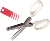 Foarfece pentru condimente Veritable - 6.2 х 13 cm, alb