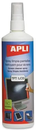 Spray pentru curatarea ecranelor TFT si LCD APLI - Antistatic, 250 ml