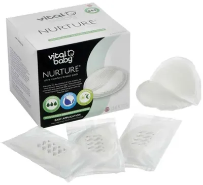Tampoane de sân de unică folosință Vital Baby - Ultra Comfort, 56 bucăți