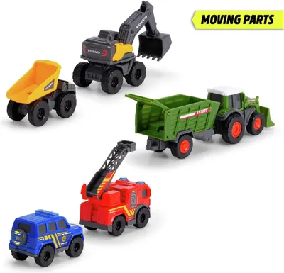 Set 5 Micro vehicule - Dickie Toys Micro