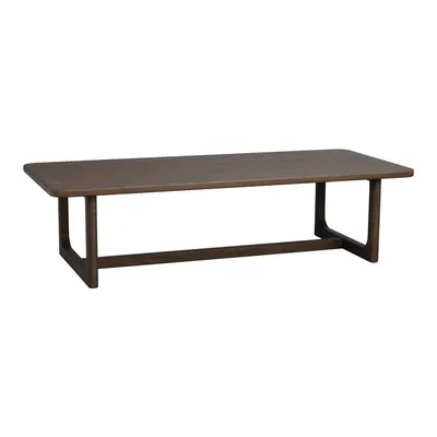 Măsuță de cafea în culoare naturală închisă cu blat cu aspect de lemn de stejar 70x160 cm Driscoll – Rowico