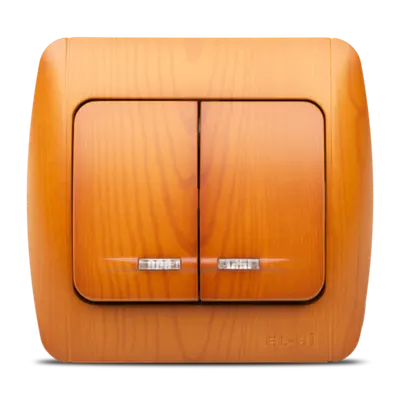 Zirve Comutator LED ST Stejar
