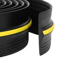 vidaXL Seal pentru podeaua garajului Negru și Galben 12 x 90 mm 2 m