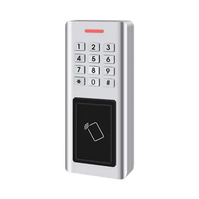 Cititor de proximitate WiFi Secukey SK15-X WIFI, card EM/Mifare/HID, 125KHz, 13.56MHz, cod PIN, Wiegand, Tuya Smart, sonerie, 10000 utilizatori, cod temporar, control din aplicatie, IP66