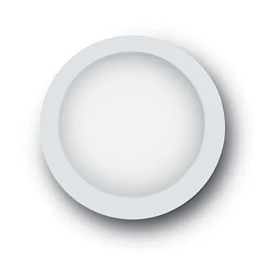 Aplica Berta mare, 1 LED, dulie GX53, D:360 mm, H:95 mm, Alb