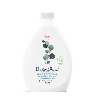 Rezerva Sapun lichid crema cu mosc alb, 1000ml, Dermomed