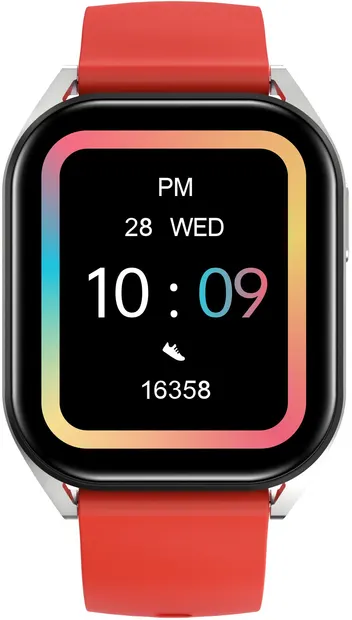 Smartwatch Canyon - Chatter SW-58, 52 mm, 1.8'', Silver Red