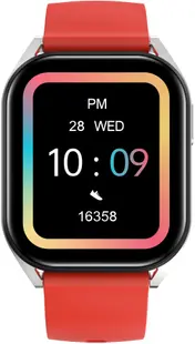 Smartwatch Canyon - Chatter SW-58, 52 mm, 1.8'', Silver Red