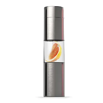 Sticla pentru apa Flavour U See - Argintie
