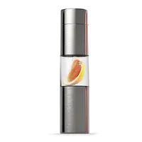 Sticla pentru apa Flavour U See - Argintie