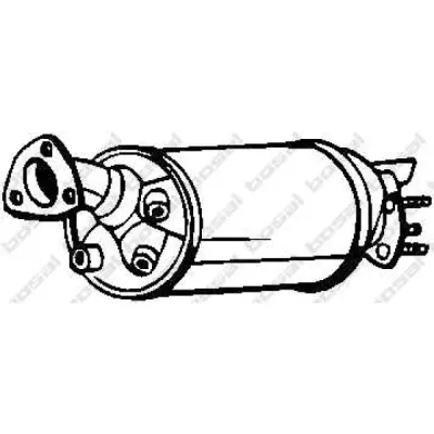 Filtru funingine/particule, sist.de esapament BOSAL 097-225