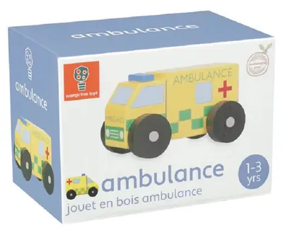 Jucărie pentru copii Orange Tree Toys - Riglă din lemn
