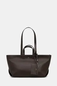 A.P.C. geantă shopper pentru femei din piele le drummer