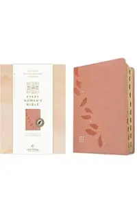 NLT Every Woman's Bible, Filament Enabled (Leatherlike, Pink Petals, Indexed, Red Letter) -