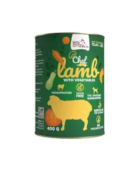 SYTA MICHA Chef Monoprotein hrană umedă pentru câini cu miel și legume 400 g